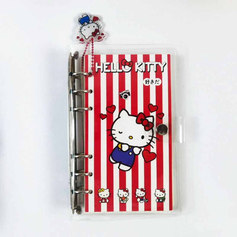 Cosplay Prop Book - A6 Sanrio Hello Kitty Kuromi Transparent