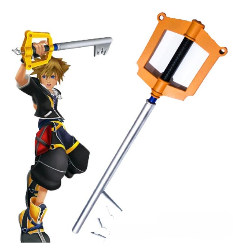 88cm Kingdom Hearts Gold Key:  - Keyblade Cosplay Prop recension och pris