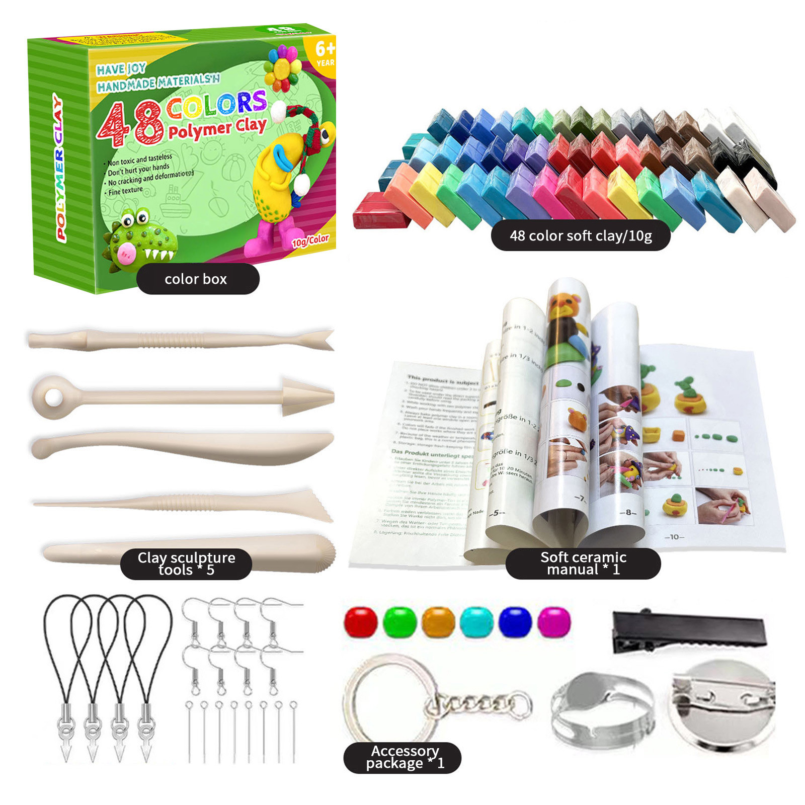 Foaming Powder Polymer Clay Se - Foam Clay Sculpt recension och pris