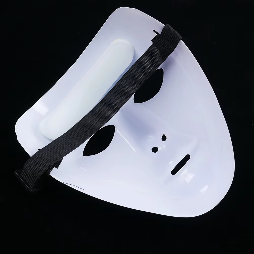 Halloween Pvc White Face Mask  - Cosplay Prop Paint recension och pris