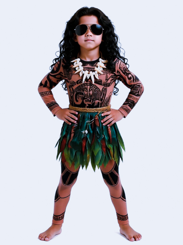 Summer Moana Maui Kids Boys Co - Free Cosplay Prop Patterns recension och pris