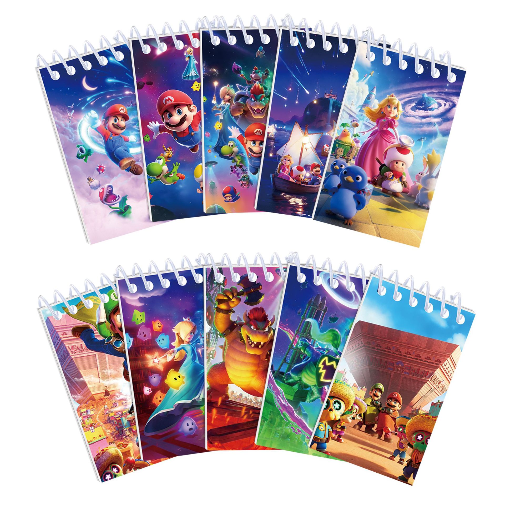 10pcs Super Marios Notebook Th - Cosplay Prop Book recension och pris