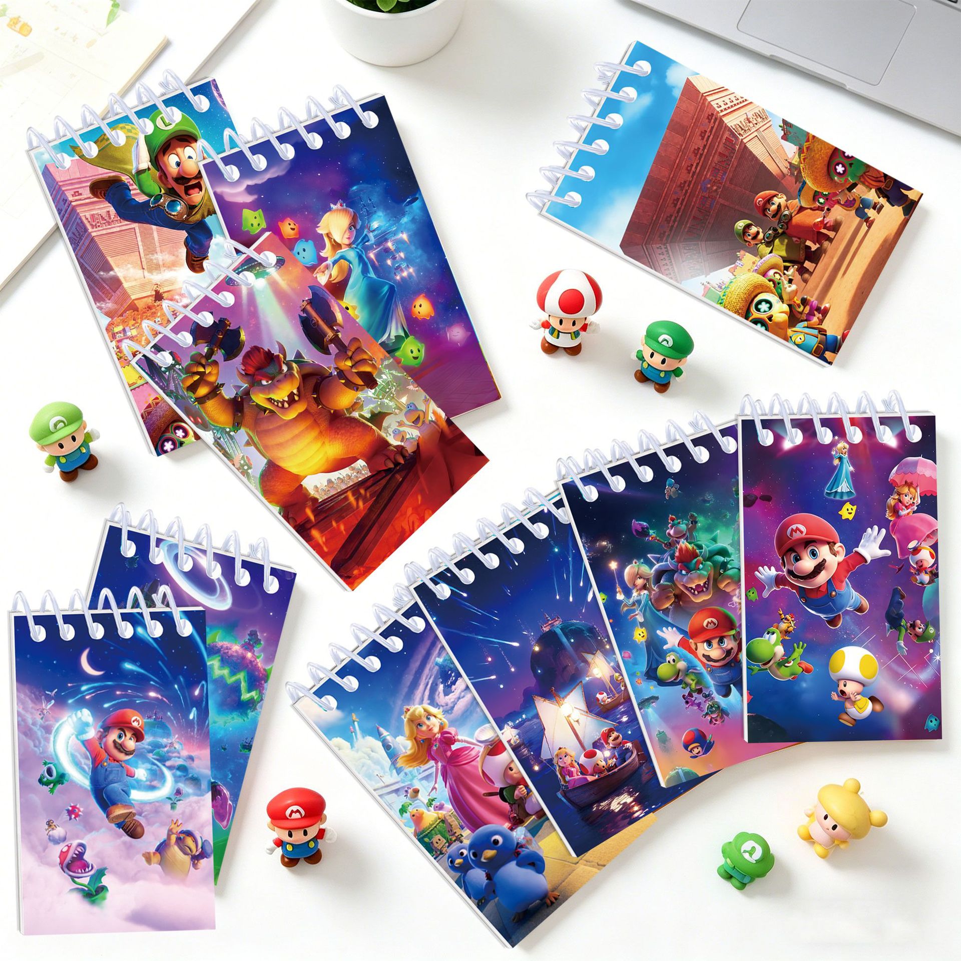 10pcs Super Marios Notebook Th - Cosplay Prop Book recension och pris