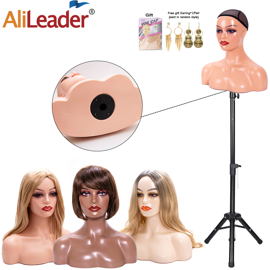 Mannequin Head Stand For Wig D - Aerith Cosplay Prop recension och pris