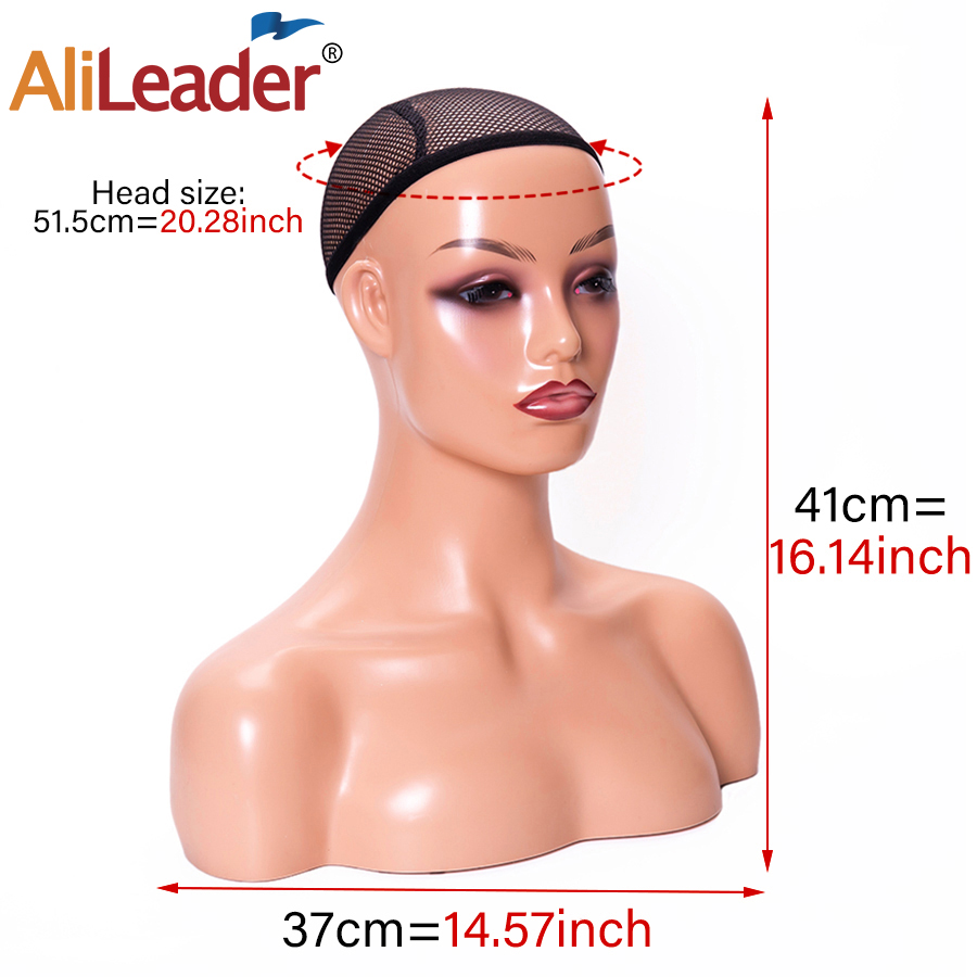 Mannequin Head Stand For Wig D - Aerith Cosplay Prop recension och pris