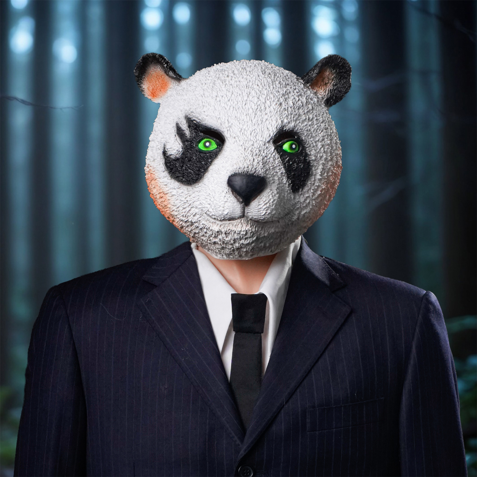 Panda Latex Mask - Movie-Grade - Cosplay Prop Paint recension och pris