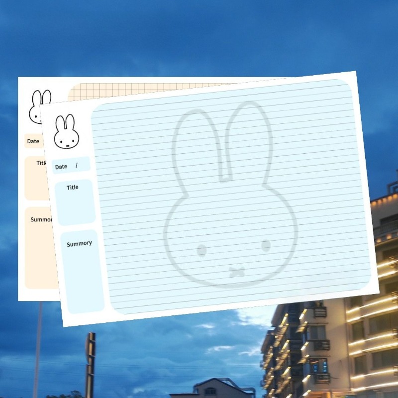 Miffy Bunny Ins Minimalist Sti - Cosplay Prop Book recension och pris