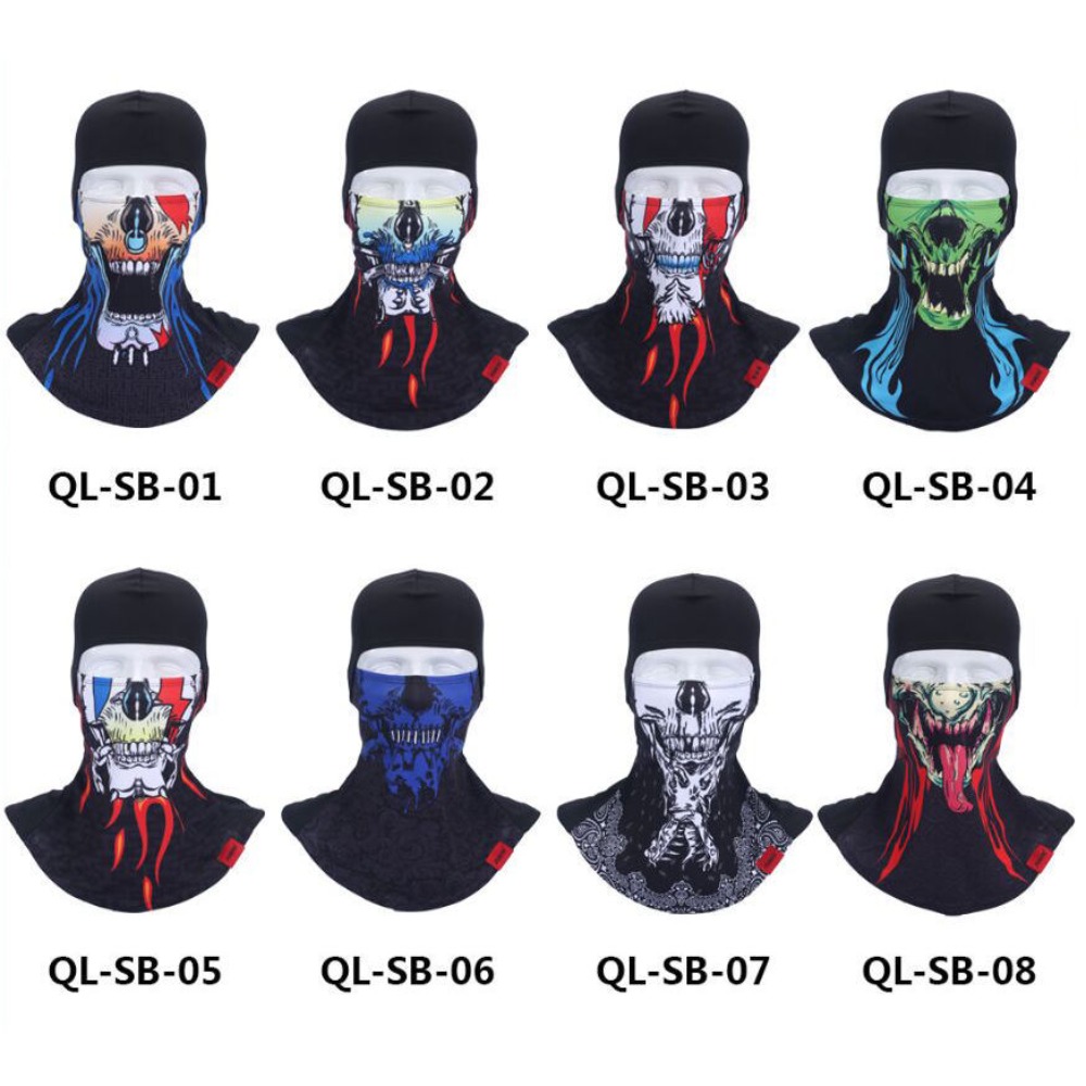 3D Hand Paint Devil Balaclava  - Cosplay Prop Paint recension och pris