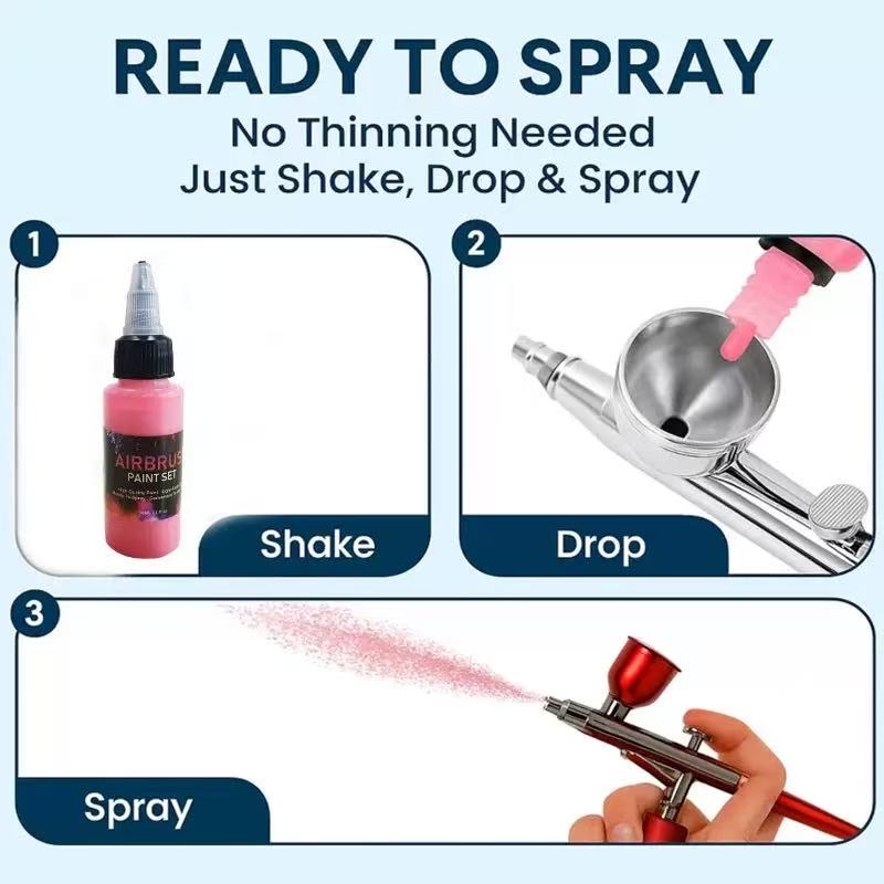 12/28 Color 30ml Spray Gun Pig - Metallic Spray Paint recension och pris