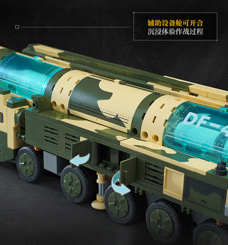 Keeppley 2026 New Df-41 Milita - Cosplay Prop Building recension och pris