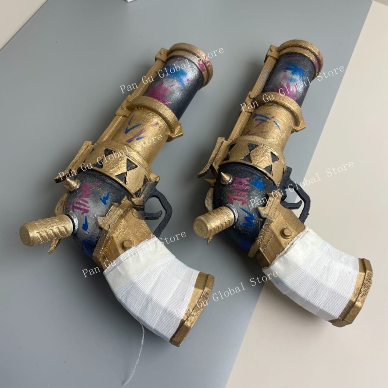 28cm/11.02in Jinx Pistol Custo - Cosplay Prop Pistol recension och pris