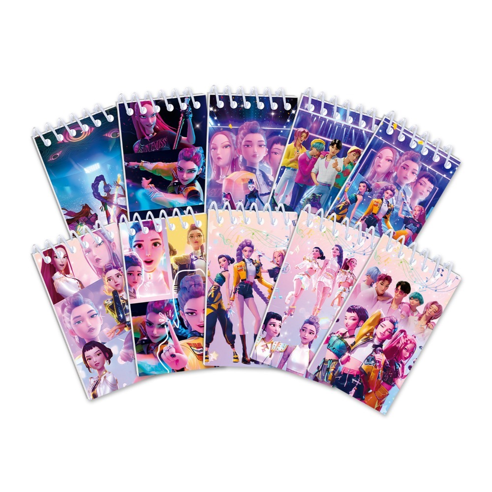 10PCS Anime Girls Group K-pop  - Free Cosplay Prop Patterns recension och pris
