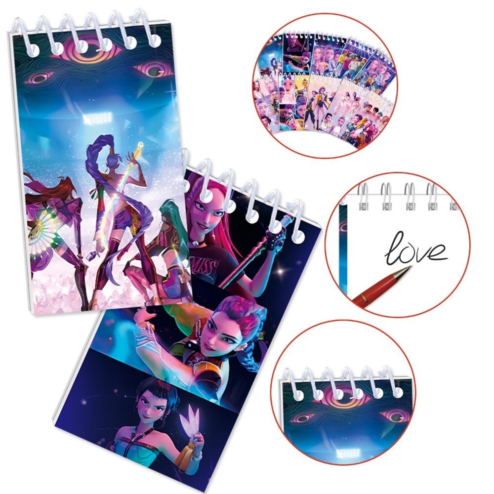 10PCS Anime Girls Group K-pop  - Free Cosplay Prop Patterns recension och pris