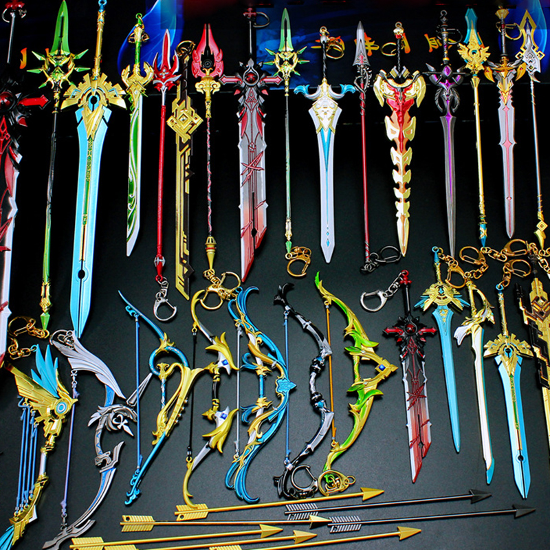 Impact Sword Keychains Cosplay - Keyblade Cosplay Prop recension och pris