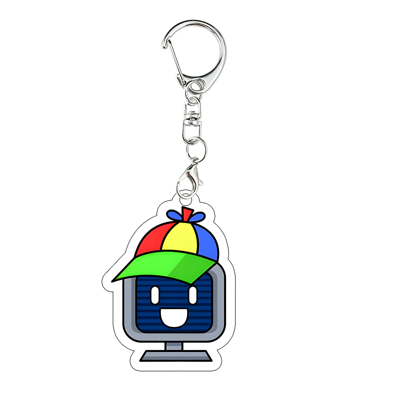 Sprunki Acrylic Keychain Wenda - Acrylic Cosplay Prop recension och pris