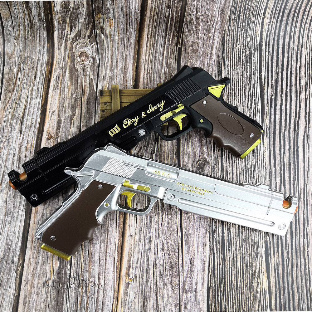 PU Dante Pistol Gun Ebony Ivor - Cosplay Prop Pistol recension och pris