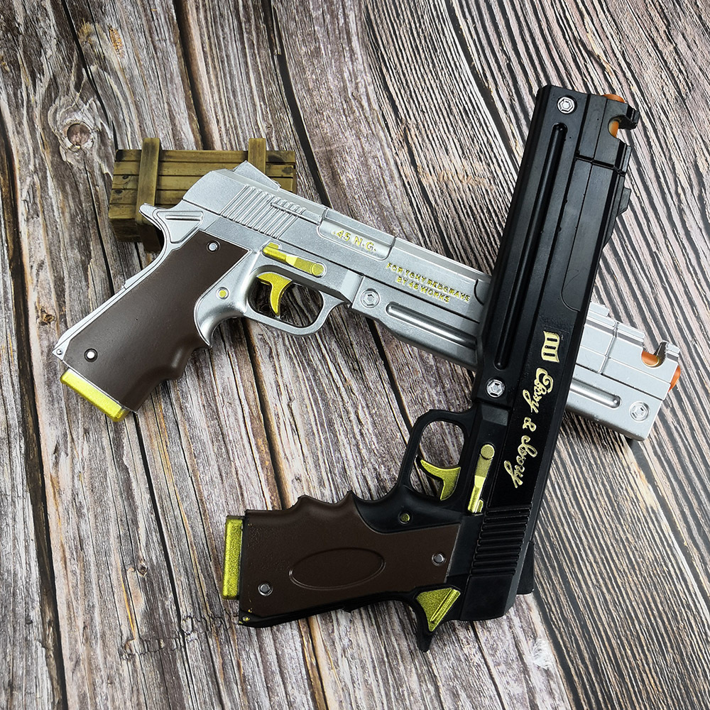 PU Dante Pistol Gun Ebony Ivor - Cosplay Prop Pistol recension och pris