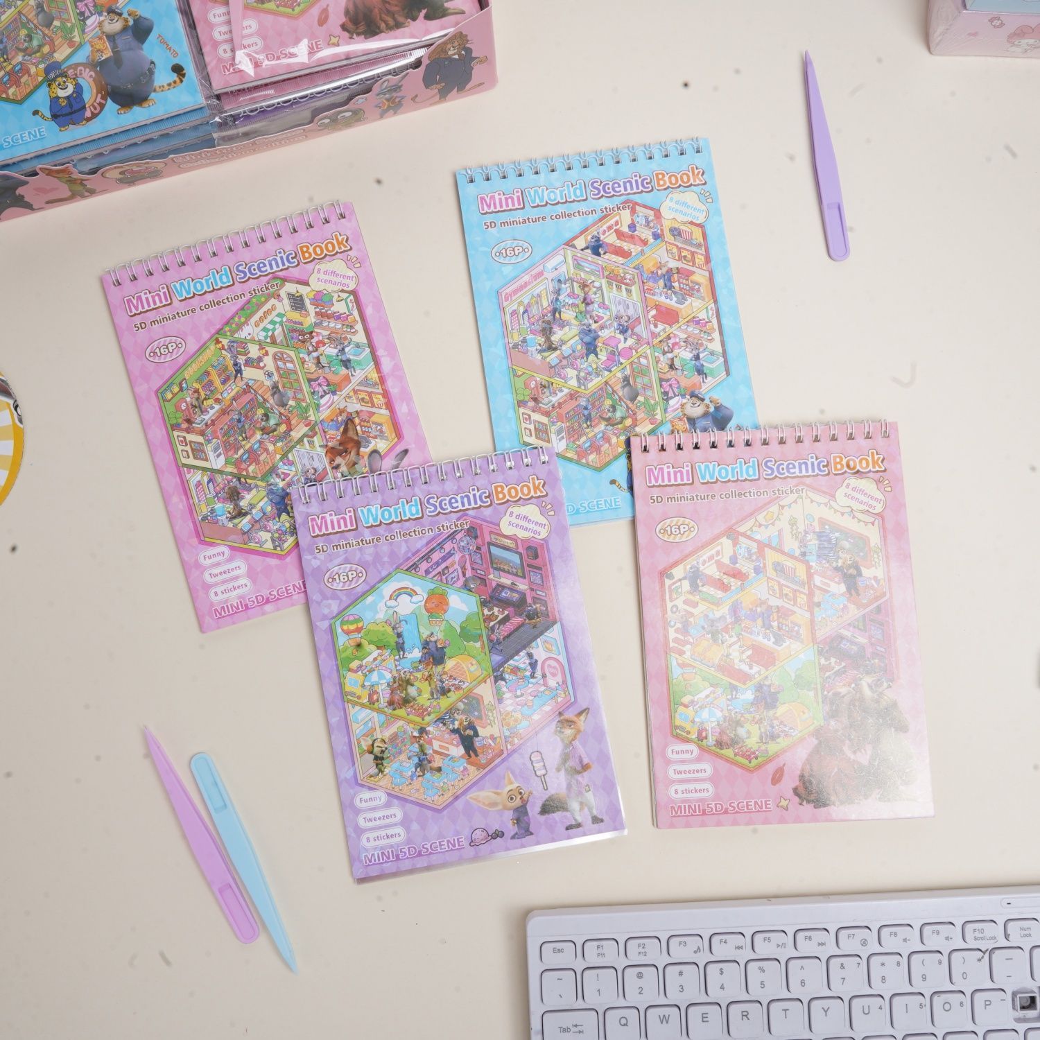  HOT Zootopia2 Mini World Sce - Cosplay Prop Book recension och pris
