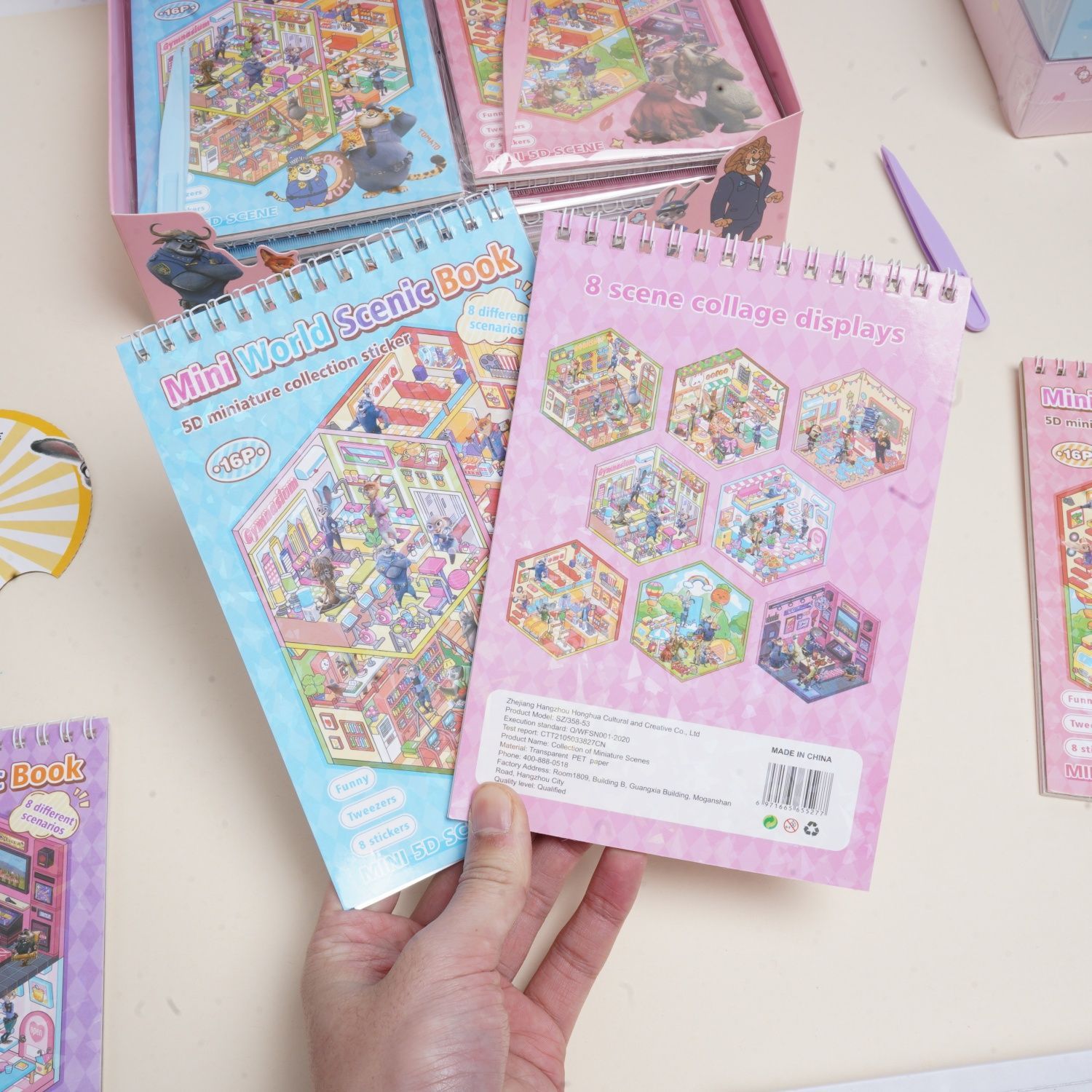  HOT Zootopia2 Mini World Sce - Cosplay Prop Book recension och pris