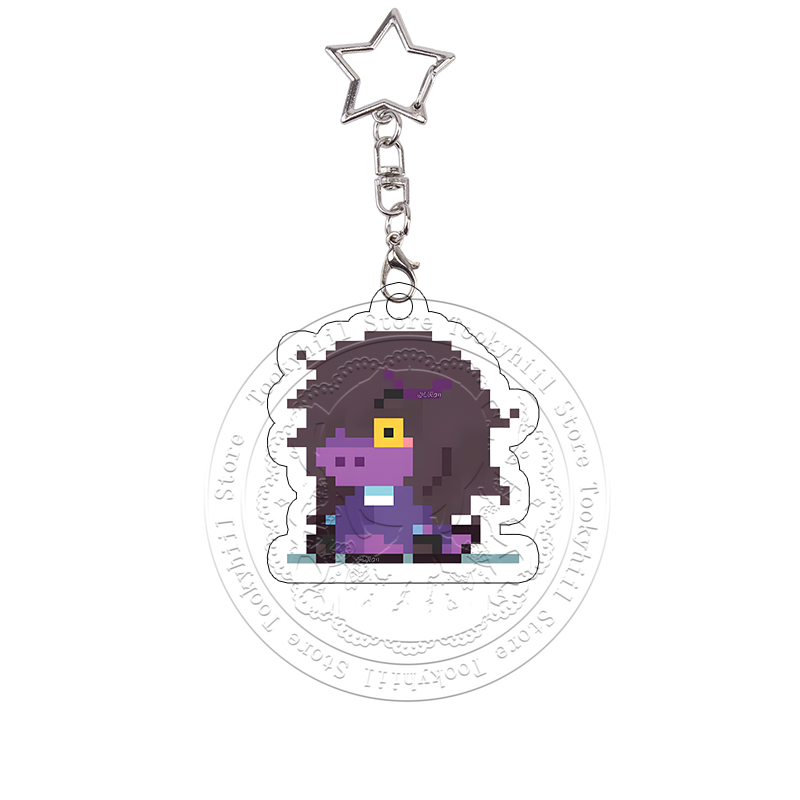 Pixel Deltarune Acrylic Keycha - Acrylic Cosplay Prop recension och pris