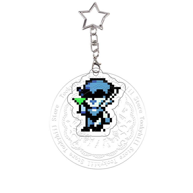 Pixel Deltarune Acrylic Keycha - Acrylic Cosplay Prop recension och pris