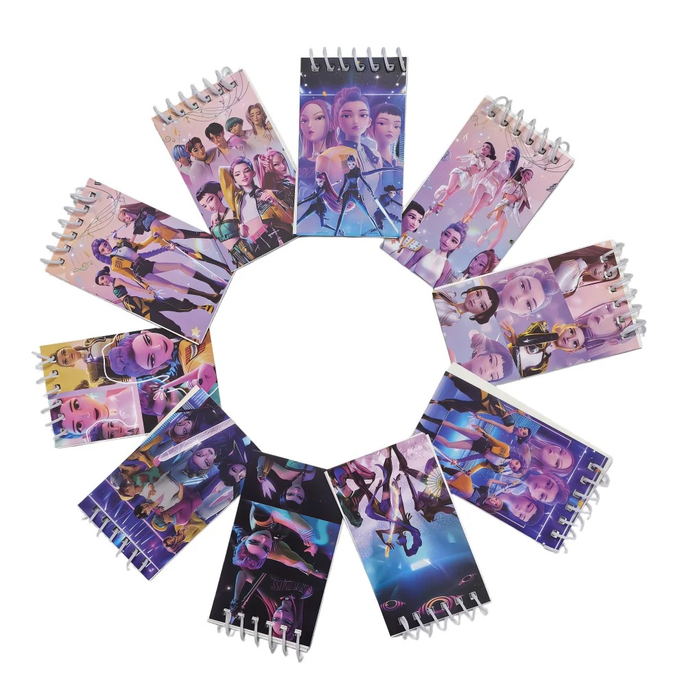 2026 10pcs Mini Notebook Set 2 - Cosplay Prop Book recension och pris