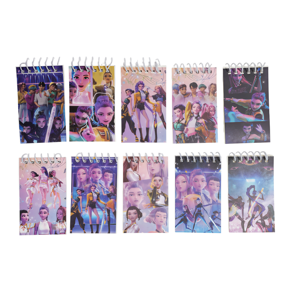2026 10pcs Mini Notebook Set 2 - Cosplay Prop Book recension och pris