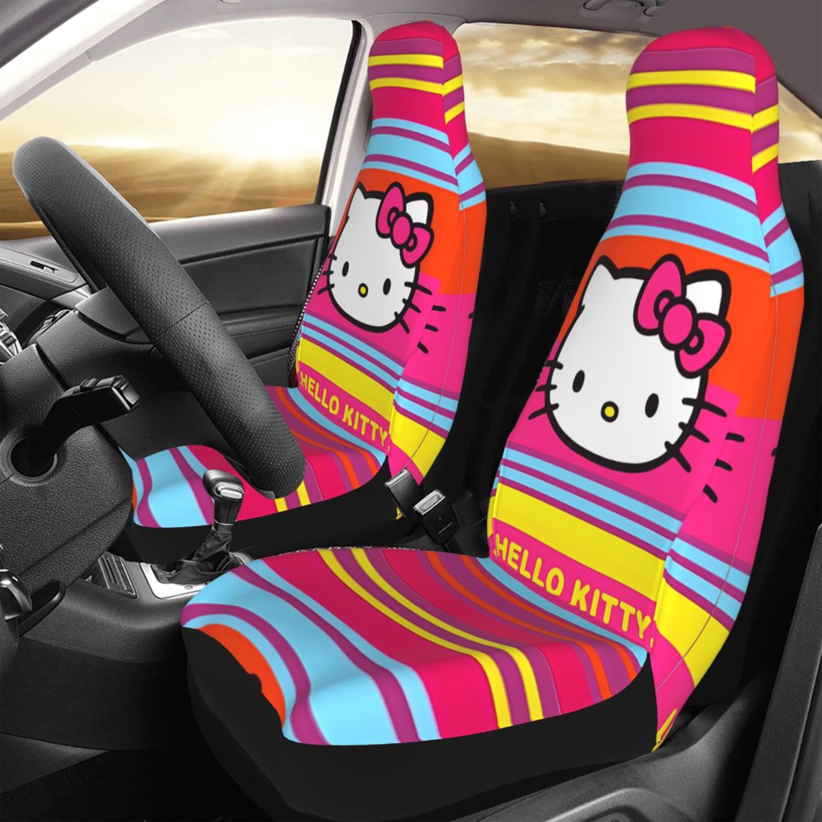 Hello Kitty Stripe Pattern Uni - Free Cosplay Prop Patterns recension och pris