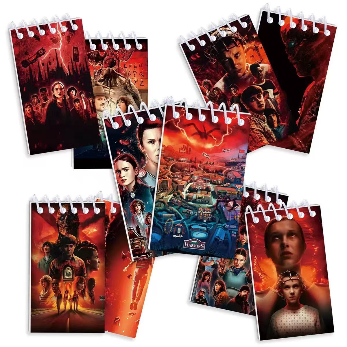 2026 10pcs r Mini Notebook Set - Cosplay Prop Book recension och pris