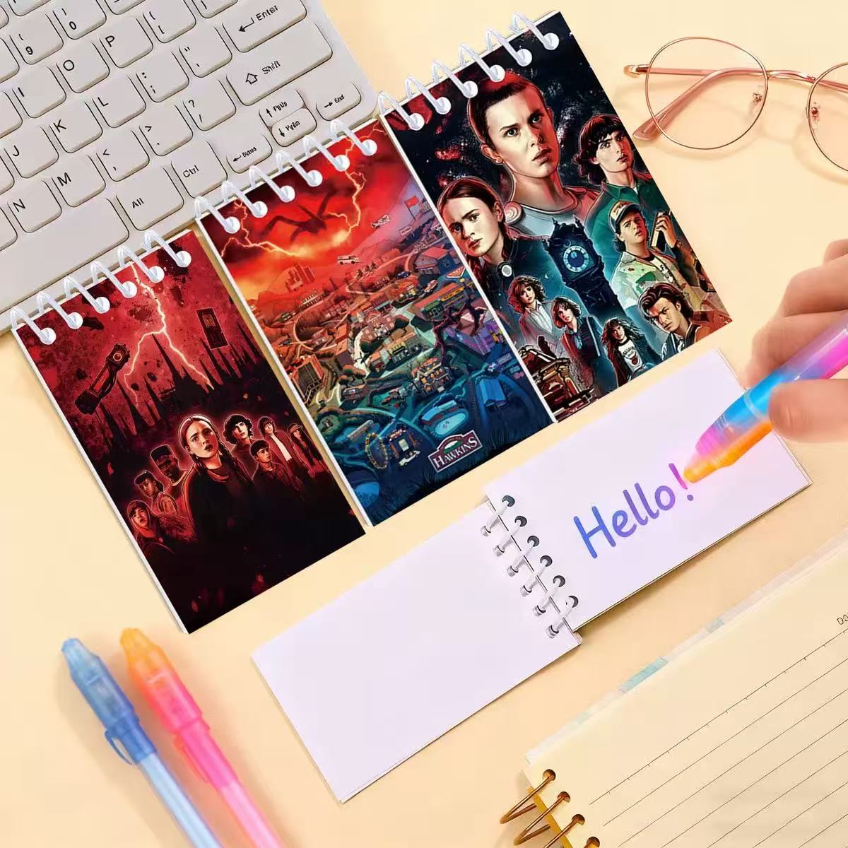 2026 10pcs r Mini Notebook Set - Cosplay Prop Book recension och pris